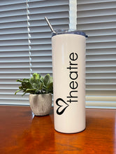 Load image into Gallery viewer, Heart (Love) Theatre - Skinny Tumbler
