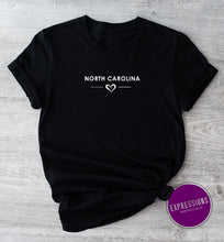 Load image into Gallery viewer, City or State with Heart- Custom for Each State - T-Shirt
